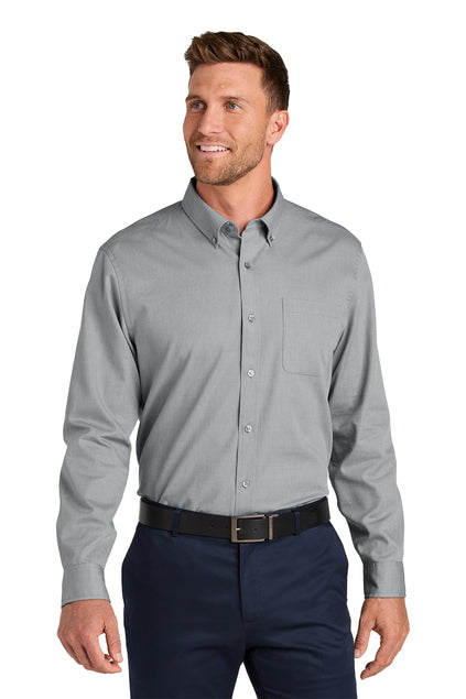 W816 Port Authority® Long Sleeve Nailhead Easy Care Shirt