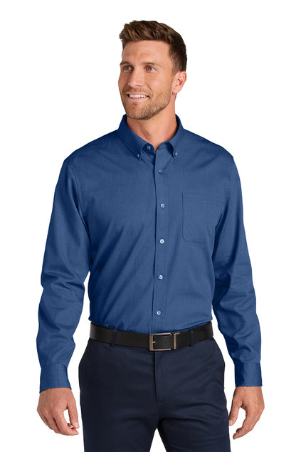 W816 Port Authority® Long Sleeve Nailhead Easy Care Shirt