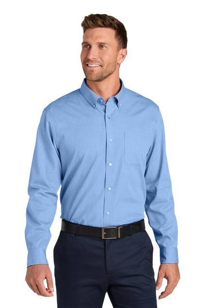 W816 Port Authority® Long Sleeve Nailhead Easy Care Shirt