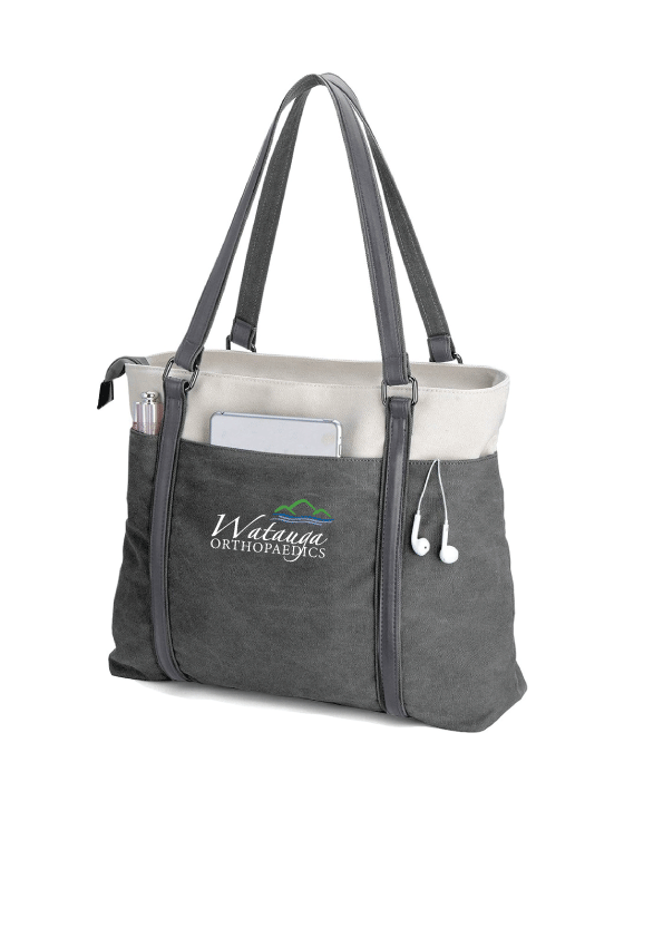 Canvas Laptop Tote Bag
