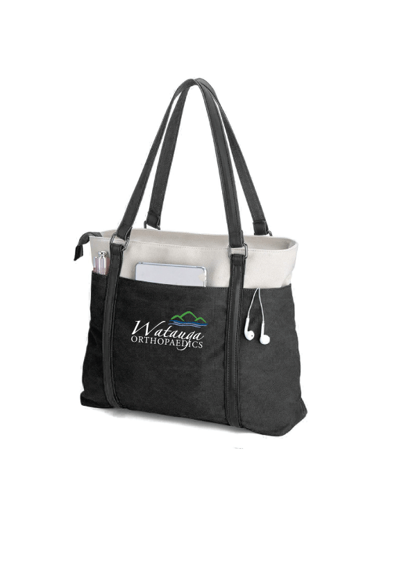 Canvas Laptop Tote Bag