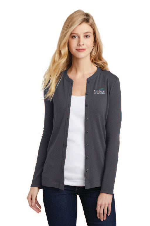 Port Authority® Ladies Concept Stretch Button-Front Cardigan