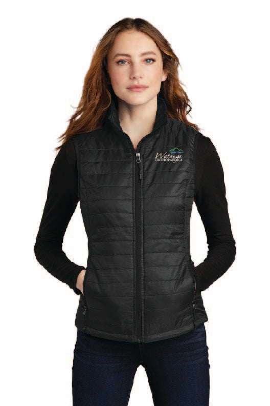 Port Authority® Ladies Packable Puffy Vest