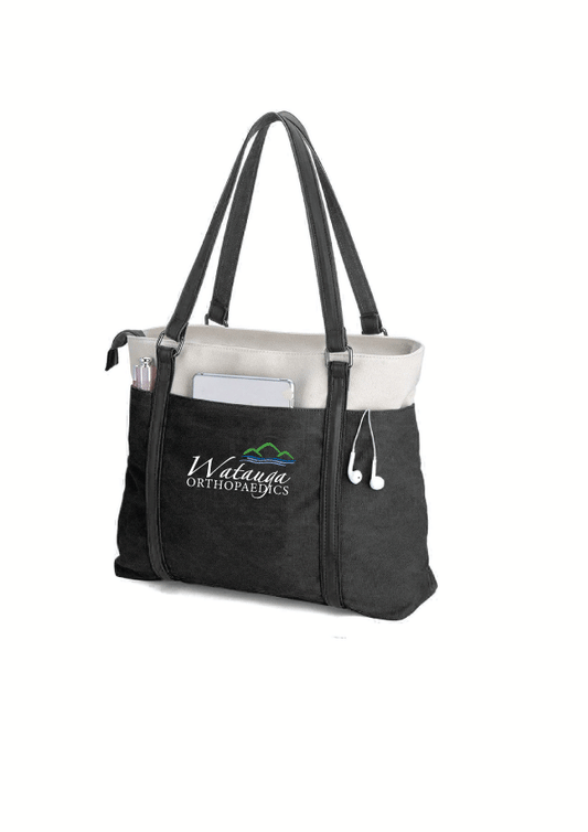 Canvas Laptop Tote Bag