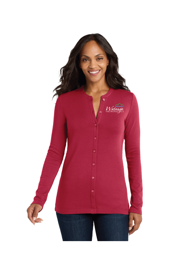 Port Authority® Ladies Concept Stretch Button-Front Cardigan